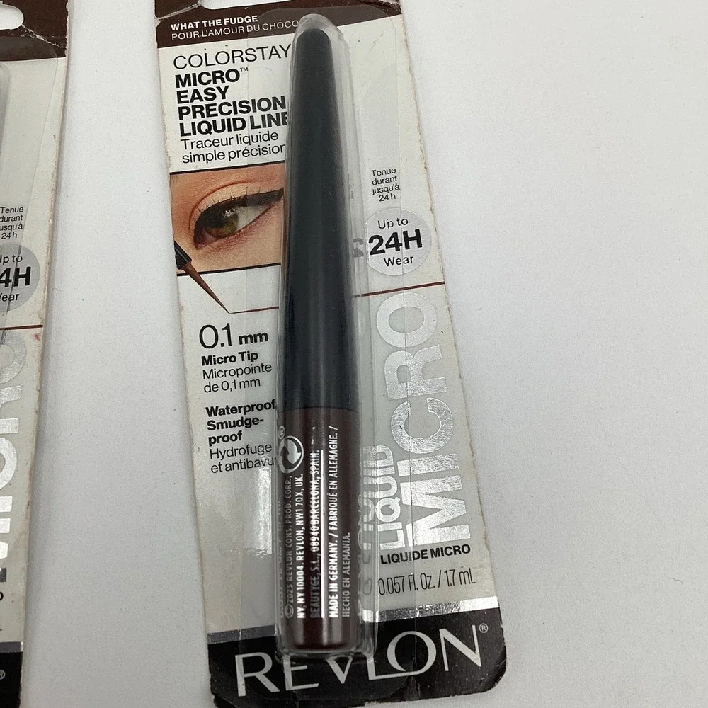 Revlon Micro Easy‎ Precision Liquid Liner, 302 What The Fudge, 2 Pack
